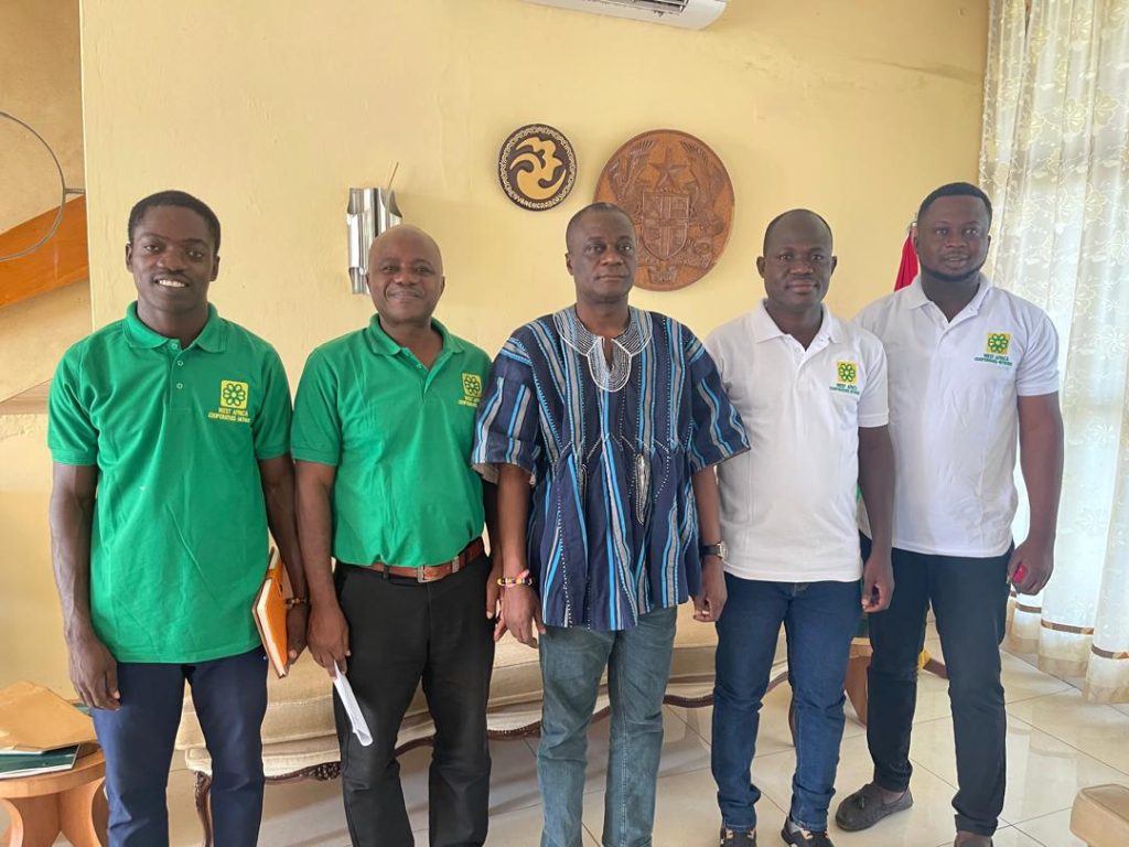 WEST AFRICA COOPERATIVES NETWORK EXECUTIVES MEET WESTERN REGIONAL MINISTER